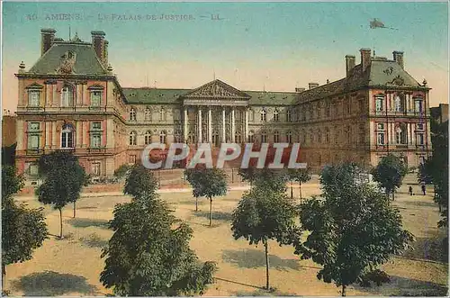 Cartes postales Amiens Le Palais de Justice