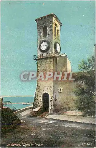 Cartes postales Cannes L Eglise du Suquet