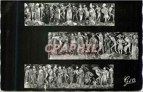 Cartes postales moderne La Chaise Dieu HL Abbaye Saint Robert La Danse Macabre