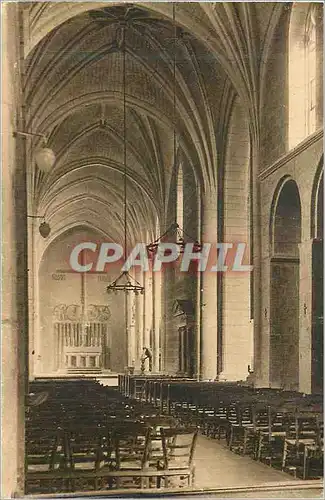 Cartes postales Solesmes L Interieur de l Eglise Abbatiale