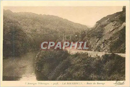 Ansichtskarte AK La Bourboule Route du Barrage