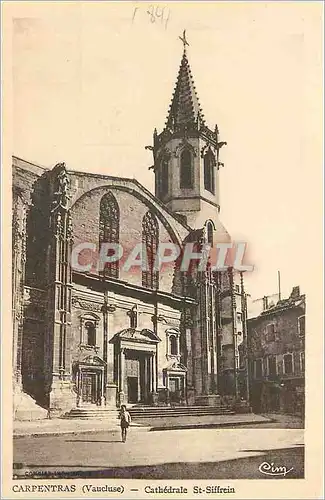 Ansichtskarte AK Carpentras Vaucluse Cathedrale St Siffrein