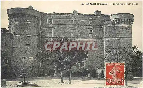 Cartes postales Gordes Vaucluse Le Chateau