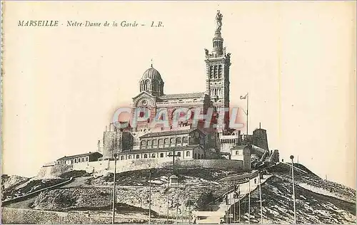 Cartes postales Marseille Notre Dame de la Garde