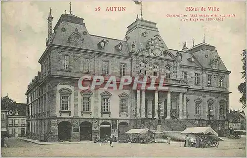 Cartes postales Autun Hotel de Ville