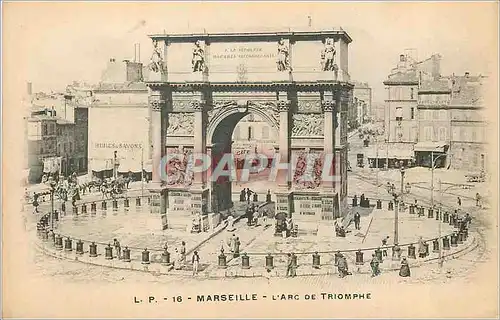 Cartes postales Marseille L Arc de Triomphe