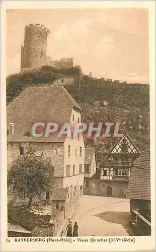Cartes postales Kayserberg Haut Rhin Vieux Quartier