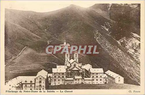 Cartes postales Pelerinage de Notre Dame de La Salette Le Chevet