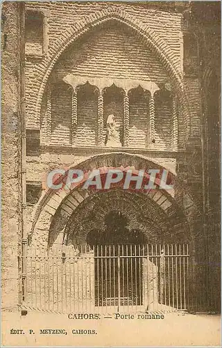 Cartes postales Cahors Porte romane