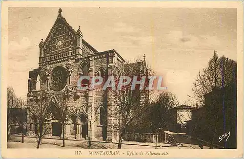 Ansichtskarte AK Montauban Eglise de Villenouvelle