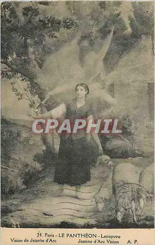 Cartes postales Paris Le Pantheon Lenepveu