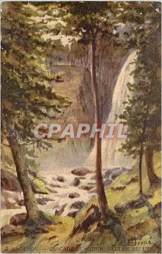 Cartes postales Luchon Cascade du coeur Vallee du Lys