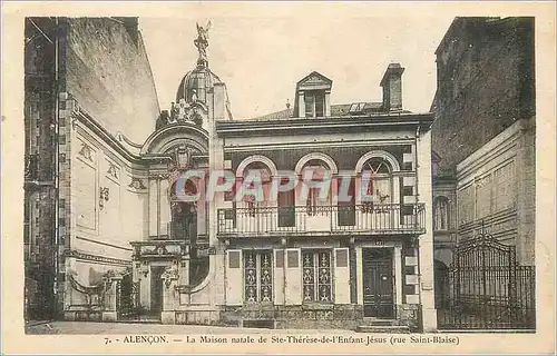 Cartes postales Alencon La Maison natale de Ste Therese de l Enfant Jesus