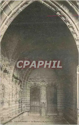 Cartes postales Le Folgoet Le Portail des Apotres