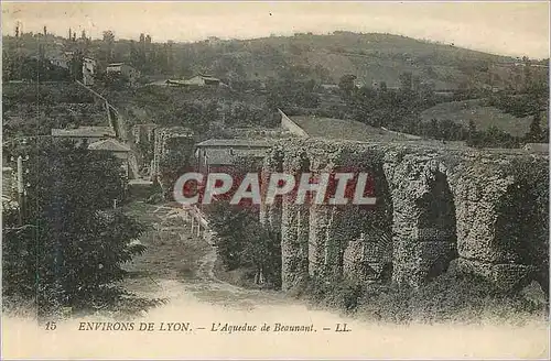 Cartes postales Environs de Lyon L Aqueduc de Beaounant