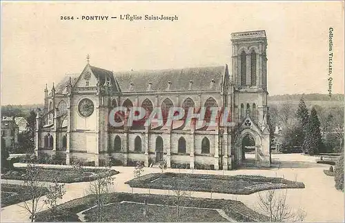 Cartes postales Pontivy L Eglise Saint Joseph