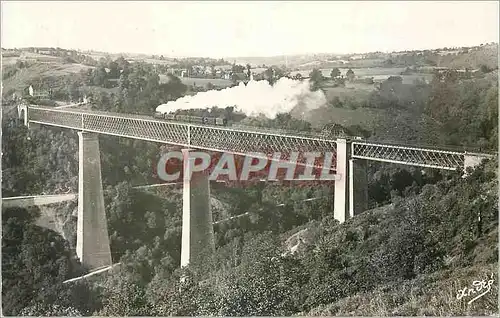 Cartes postales moderne Les Belles Provinces Francaises L Auvergne Le Viaduc des Fades Train