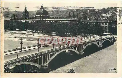 Cartes postales Lyon Pont Wilson et Hotel Dieu