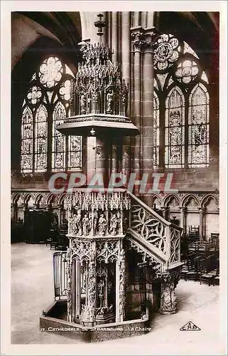 Cartes postales Cathedrale de Strasbourg La Chaire