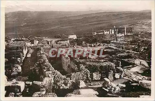 Cartes postales Dougga Vue generale et Marche aux Esclaves