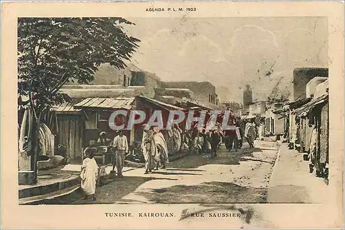 Cartes postales Tunisie Kairouan Rue Saussier