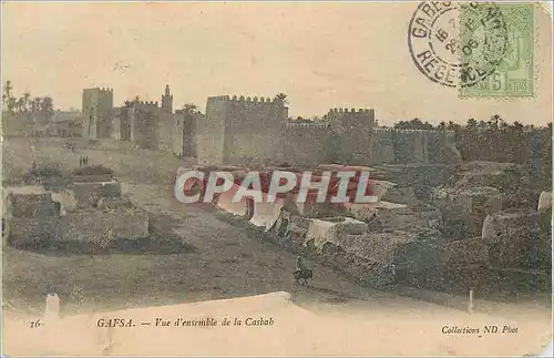 Cartes postales Gafsa Vue d ensemble de la Casbah