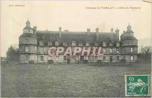 Cartes postales Chateau de Tanlay Cote du Parterre