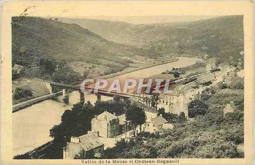 Cartes postales Vallee de la Meuse et Chateau Regnault