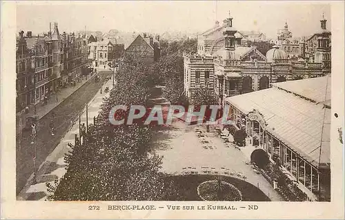 Cartes postales Berck Plage Vue sur le Kursaal