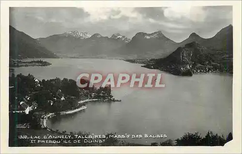 Cartes postales moderne Lac d Annecy Talloires Massif des Bauges et Presquile de Duingt