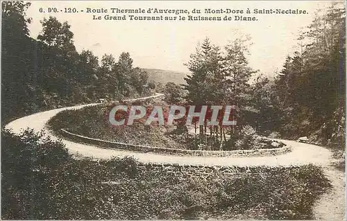 Ansichtskarte AK Route Thermale d Auvergne du Mont Dore a Saint Nectaire