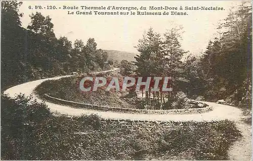 Cartes postales Route Thermale d Auvergne du Mont Dore a Saint Nectaire