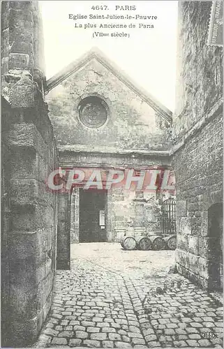 REPRO Paris Eglise Saint Julien le Pauvre