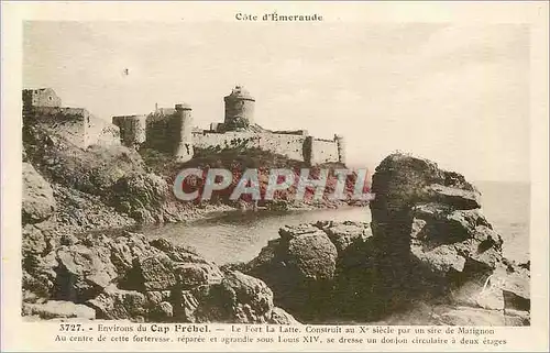 Ansichtskarte AK Environs du Cap Frehel Le Fort La Latte