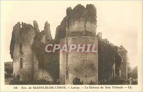 Cartes postales Env de Bagnoles de l Orne Lassay Le Chateau du Bois Thibault