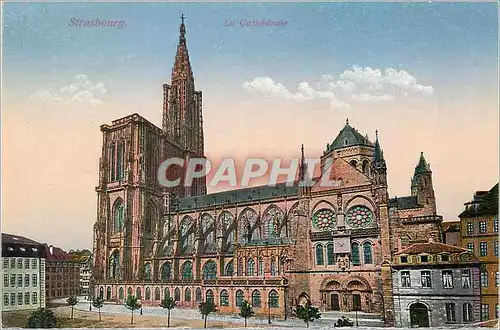 Cartes postales Strasbourg La Cathedrale