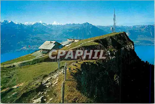 Moderne Karte Beatenberg Niederhorn Balmhorn Altels Wildstrubel Wildhorn Niesen