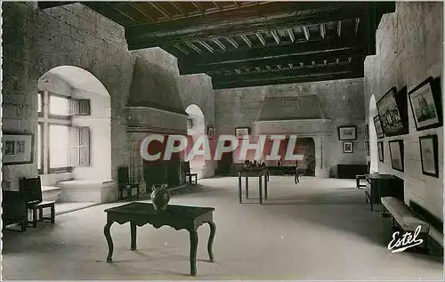 Cartes postales moderne Le Chateau de Montsoreau La Salle du premier etage