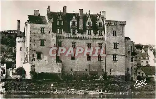 Cartes postales moderne Le Chateau de Montsoreau Facade sur la Loire
