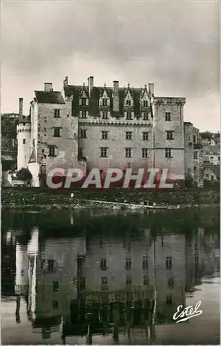 Cartes postales moderne Le Chateau de Montsoreau Le facade dominant le Loire