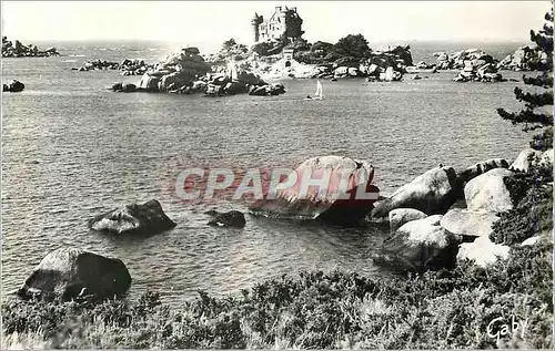 Cartes postales moderne Ploumanach C du N Le Chateau de Costaeres