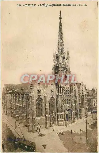 Cartes postales Lille L Eglise Saint Maurice