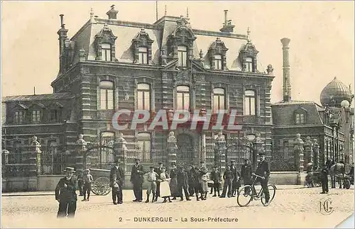 Cartes postales Dunkerque La Sous Prefecture