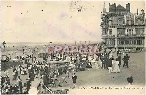 Ansichtskarte AK Malo les Bains La Terrasse du Casino