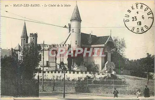 Cartes postales Malo les Bains Le Chalet de la Motte