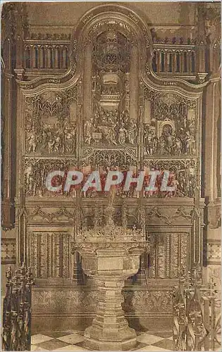 Cartes postales Roubaix Eglise St Martin Retable de St Jean Baptiste