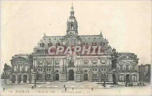 Cartes postales Roubaix L Hotel de Ville