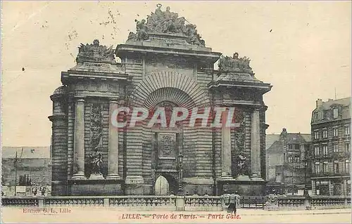 Cartes postales Lille Porte de Paris