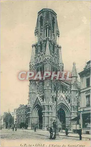 Cartes postales Lille L Eglise du Sacre Coeur