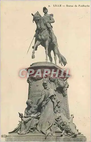 Cartes postales Lille Statue de Faidherbe